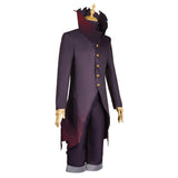 Dandadan(2024) Ken Takakura Tenue Dégradé Noir et Rouge Cosplay Costume