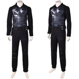 Daredevil: Born Again(2025) Frank Castle Punisher Tenue Noire Cosplay Costume