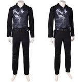 Daredevil: Born Again(2025) Frank Castle Punisher Tenue Noire Cosplay Costume