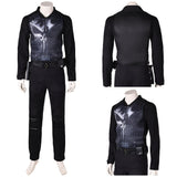 Daredevil: Born Again(2025) Frank Castle Punisher Tenue Noire Cosplay Costume