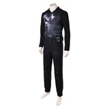 Daredevil: Born Again(2025) Frank Castle Punisher Tenue Noire Cosplay Costume