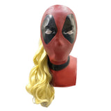 Deadpool & Wolverine(2024) Ladypool Masque en Latex Cosplay Accessoire