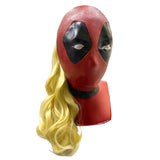 Deadpool & Wolverine(2024) Ladypool Masque en Latex Cosplay Accessoire