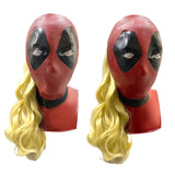 Deadpool & Wolverine(2024) Ladypool Masque en Latex Cosplay Accessoire