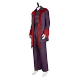 Dear Santa(2024) Satan Tenue Bordeaux Cosplay Costume