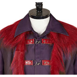 Dear Santa(2024) Satan Tenue Bordeaux Cosplay Costume