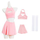 Death Note Misa Amane Tenue Rose Cosplay Costume