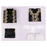 Déguisement Costume Rétro Noir de Prince de Cour Victorien Costume