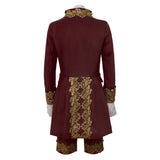 Déguisement Costume Rétro Rouge de Prince de Cour Victorien Costume