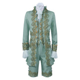 Déguisement Costume Rétro Vert de Prince de Cour Victorien Costume
