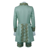 Déguisement Costume Rétro Vert de Prince de Cour Victorien Costume