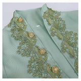 Déguisement Costume Rétro Vert de Prince de Cour Victorien Costume