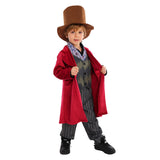 Déguisement Enfant Film Wonka(2023) Willy Wonka Costume pour Halloween