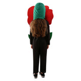 Déguisement Enfant Rose Rouge Combinasion Costume pour Halloween