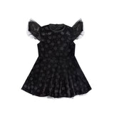 Déguisement Fille Araignée à Huit Pattes Robe Costume pour Halloween