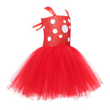 Déguisement Fille Champignon Mushroom Rouge TuTu Robe Costume