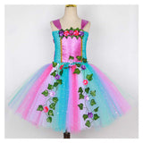 Déguisement Fille Papillon Tutu Robe+Ailes+Baguette+Serre-tête Costume d'Halloween