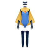 Dispatch Blazer Tenue Jaune et Bleue avec Masque Yeux Cosplay Costume