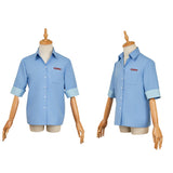 Dispatch(2025) Robert Chemise Bleue Cosplay Costume