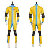Dispatch(2025) Waterboy Tenue Jaune et Bleue Cosplay Costume