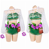 Doreen Green Sunshine Squirrel Maillot de Bain Vert Cosplay Costume