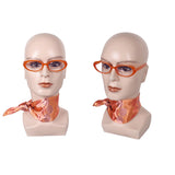 Dream Productions(2024) Paula Persimmon Lunettes+Foulard Orange Cosplay Accessoire