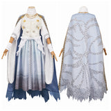 Elden Ring Nightreign(2025) Revenant Tenue Blanche et Bleue Cosplay Costume