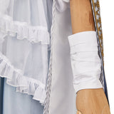 Elden Ring Nightreign(2025) Revenant Tenue Blanche et Bleue Cosplay Costume