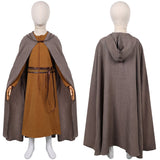 Enfant A Knight of the Seven Kingdoms(2026) Egg Tenue Brune avec Cape Cosplay Costume