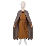 Enfant A Knight of the Seven Kingdoms(2026) Egg Tenue Brune avec Cape Cosplay Costume