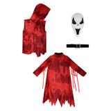 Enfant Dead by Daylight The Ghost Face Danny Johnson Tenue Rouge Cosplay Costume