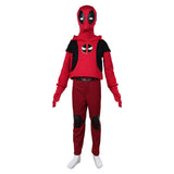 Enfant Deadpool & Wolverine(2024) Kidpool Cosplay Costume