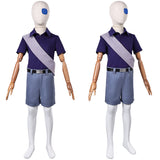 Enfant Elio(2025) Elio Tenue Bleue Cosplay Costume