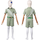 Enfant Elio(2025) Elio Tenue Verte Cosplay Costume