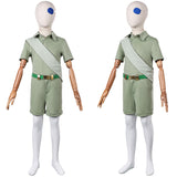 Enfant Elio(2025) Elio Tenue Verte Cosplay Costume