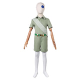 Enfant Elio(2025) Elio Tenue Verte Cosplay Costume