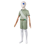 Enfant Elio(2025) Elio Tenue Verte Cosplay Costume