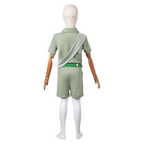 Enfant Elio(2025) Elio Tenue Verte Cosplay Costume
