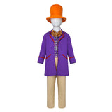 Enfant Willy Wonka & the Chocolate Factory Wonka Cosplay Costume