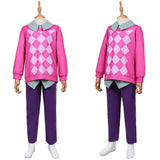 Enfant Kpop Demon Hunters(2025) Baby Saja Tenue Rose Sans Chapeau Cosplay Costume