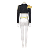 Enfant KPop Demon Hunters(2025) Huntrix Rumi Golden Tenue Cosplay Costume