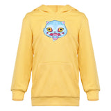 Enfant Zoey Sweat-shirt à Capuche Jaune Cosplay Costume