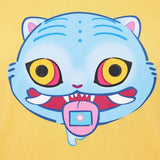 Enfant KPop Demon Hunters(2025) Huntrix Zoey Sweat-shirt à Capuche Jaune Cosplay Costume