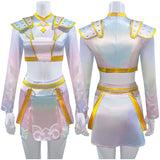 Enfant KPop Demon Hunters(2025) Huntrix Zoey What It Sounds Like Tenue Cosplay Costume Ver.2