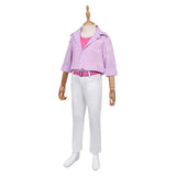 Enfant KPop Demon Hunters(2025) Jinu Saja Tenue de Chemise Rose Cosplay Costume