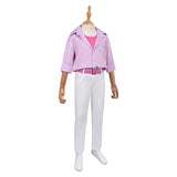 Enfant KPop Demon Hunters(2025) Jinu Saja Tenue de Chemise Rose Cosplay Costume