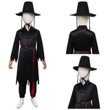 Enfant KPop Demon Hunters(2025) Jinu Saja Tenue Noire Cosplay Costume