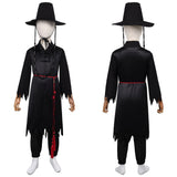 Enfant KPop Demon Hunters(2025) Jinu Saja Tenue Noire Cosplay Costume