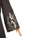 Enfant KPop Demon Hunters(2025) Jinu Saja Veste+Haut Noires Cosplay Costume