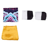 Enfant KPop Demon Hunters(2025) Mira Tenue Bleue et Jaune Cosplay Costume